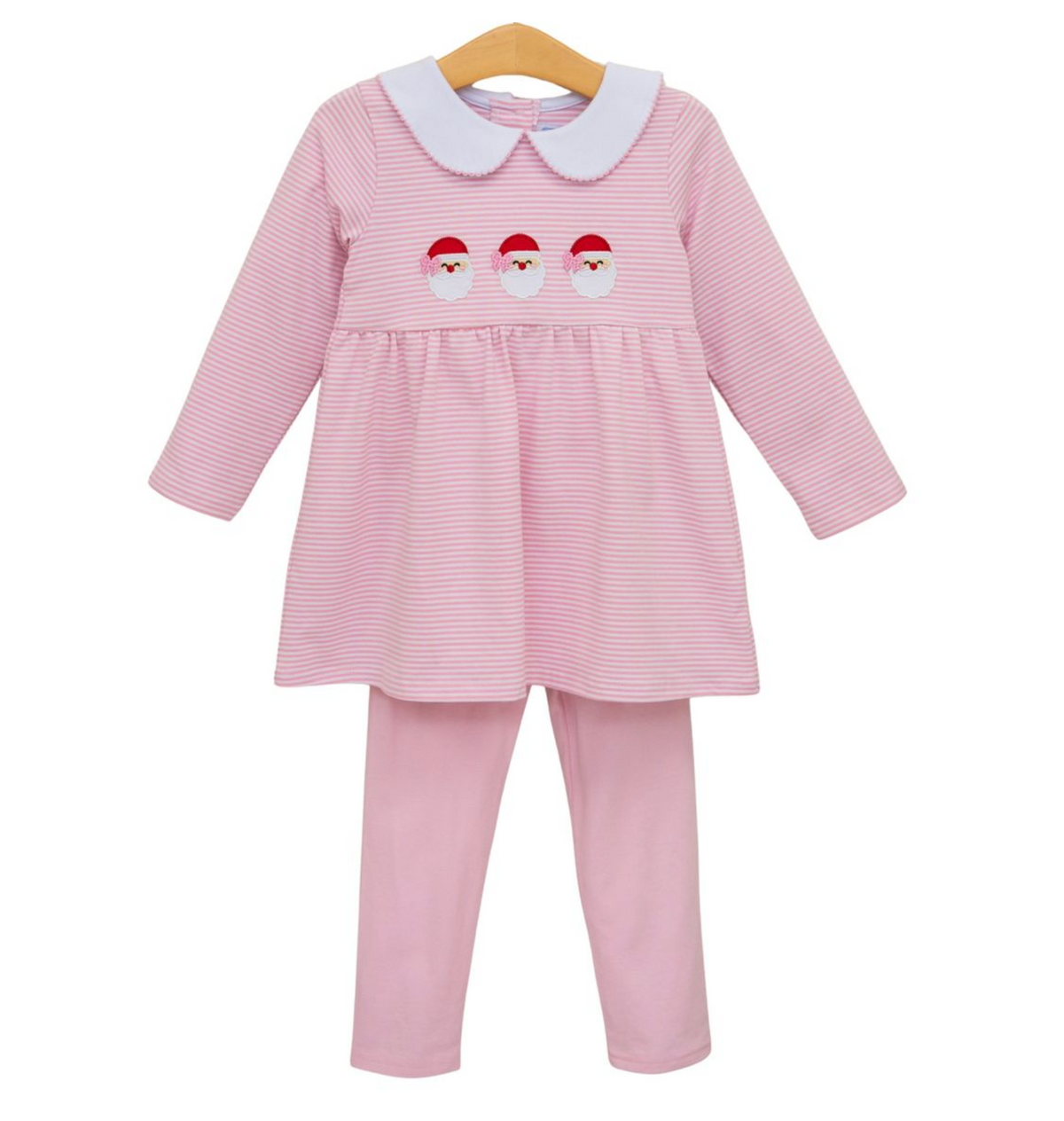 Santa Trio Pink Pant Set