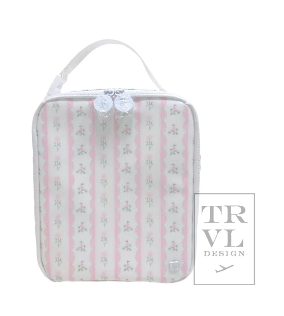 TRVL Ribbon Floral lunchbox - Pink