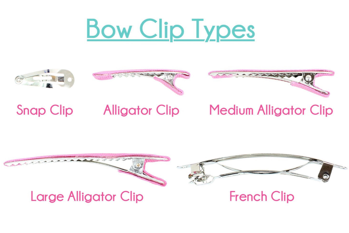 Satin Huge Double Knot Bow Clip