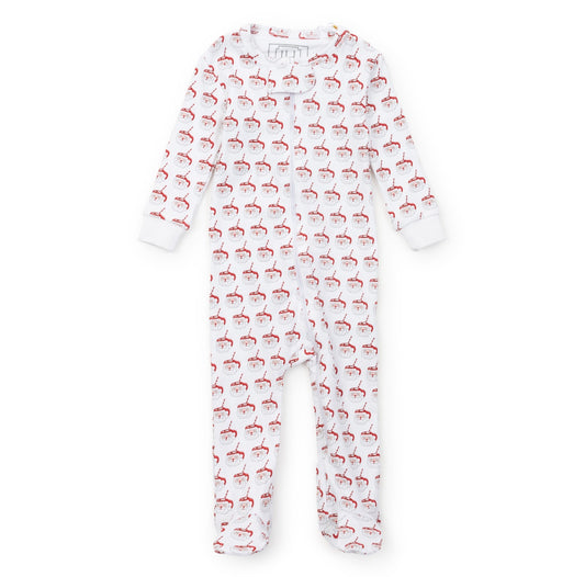 Santa's Cocoa Zipper Sleeper