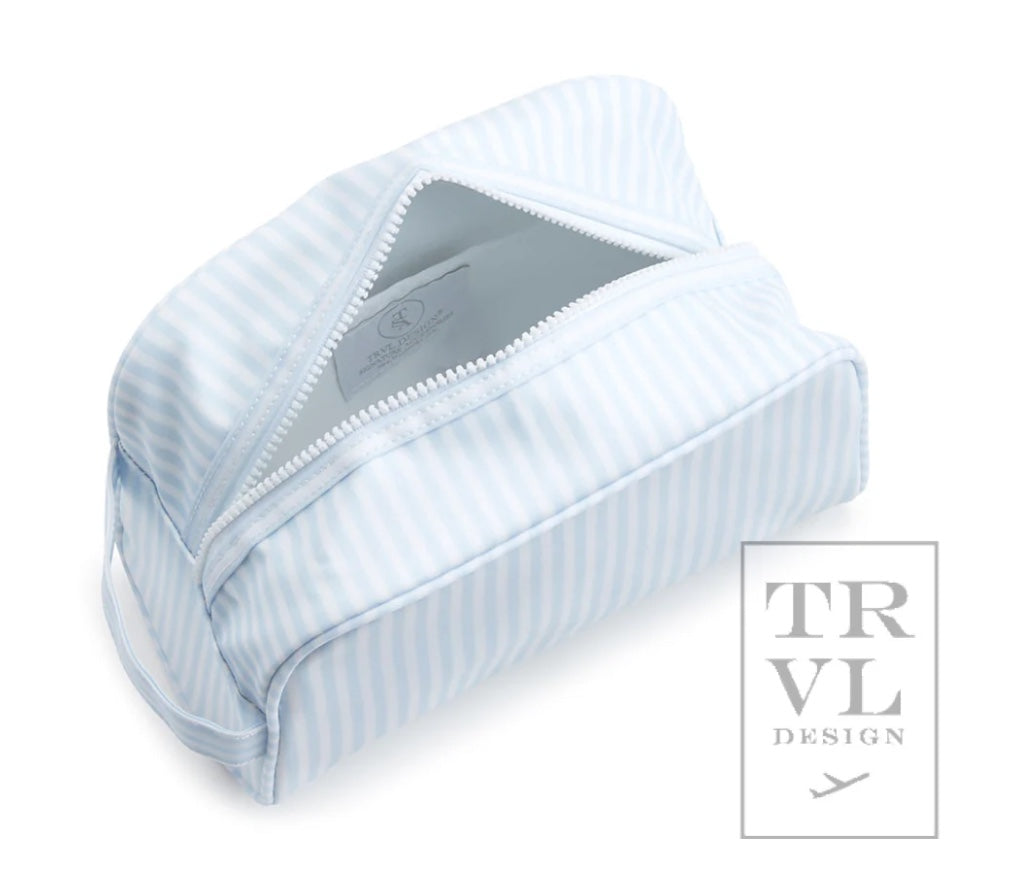 TRVL Pimlico Stripe Stowaway Bag - Blue