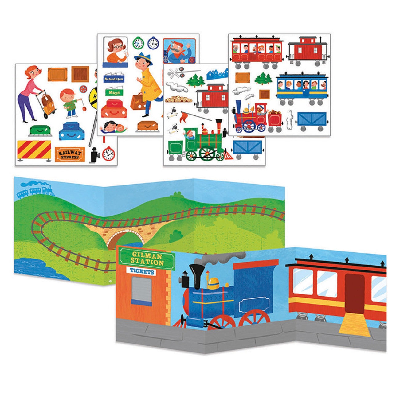 Sticker Tote - Train Time