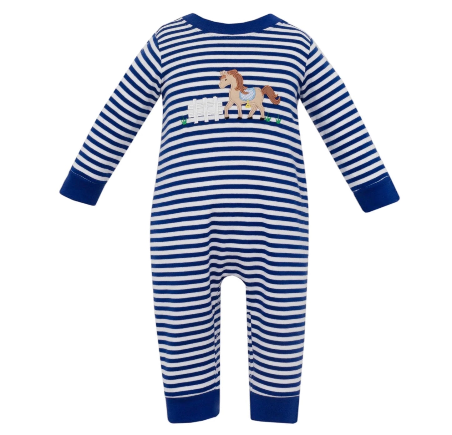 Ride Away Horse Romper LS