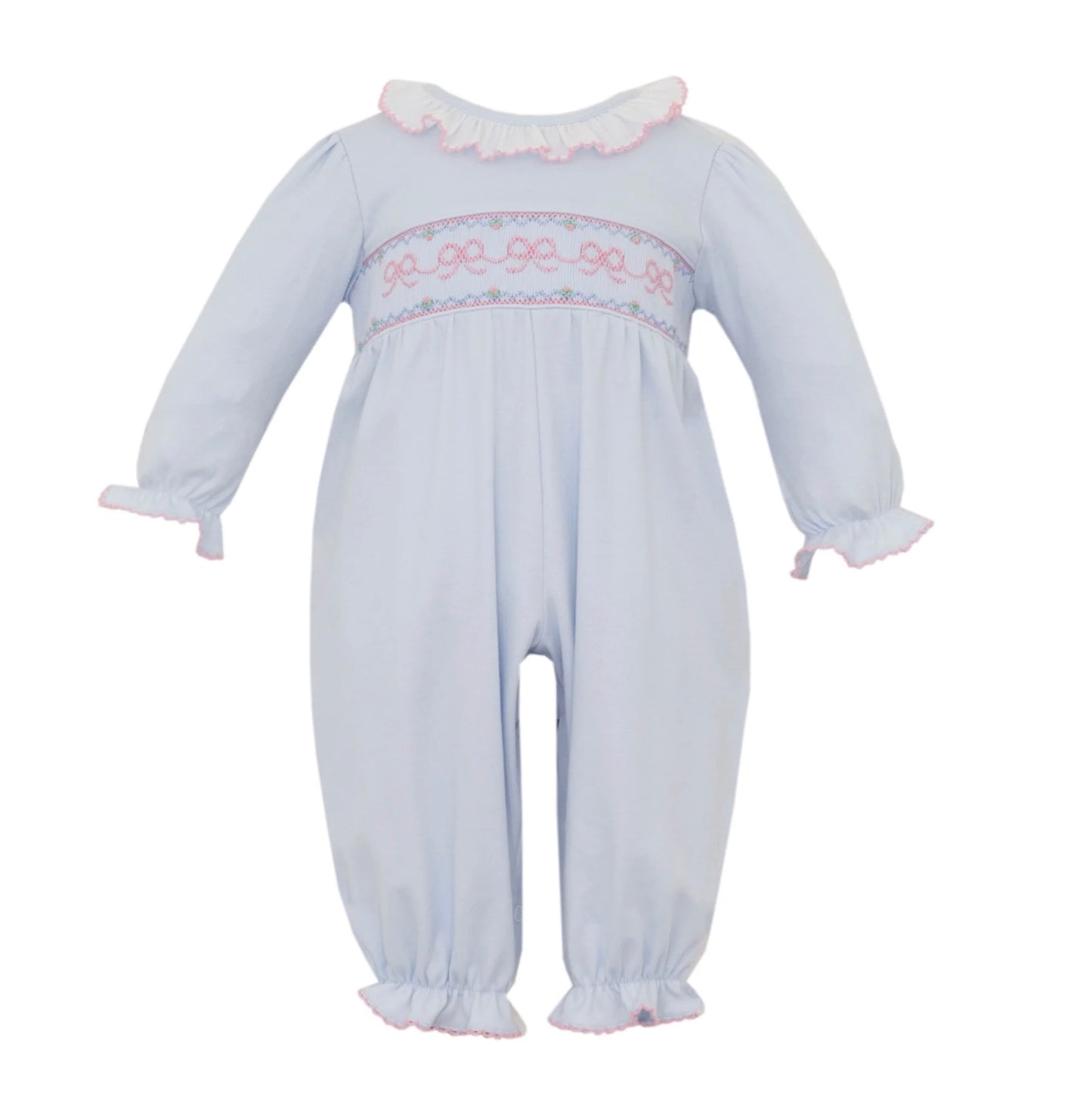 Bonnie's Smocked Bow Romper