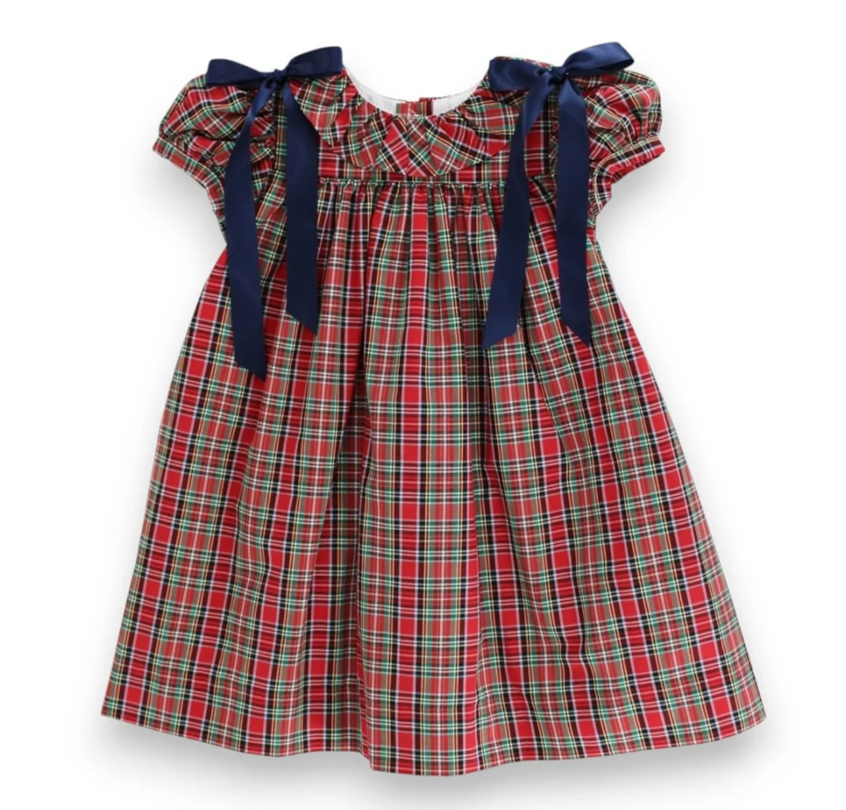 Tartan Navy Float Dress