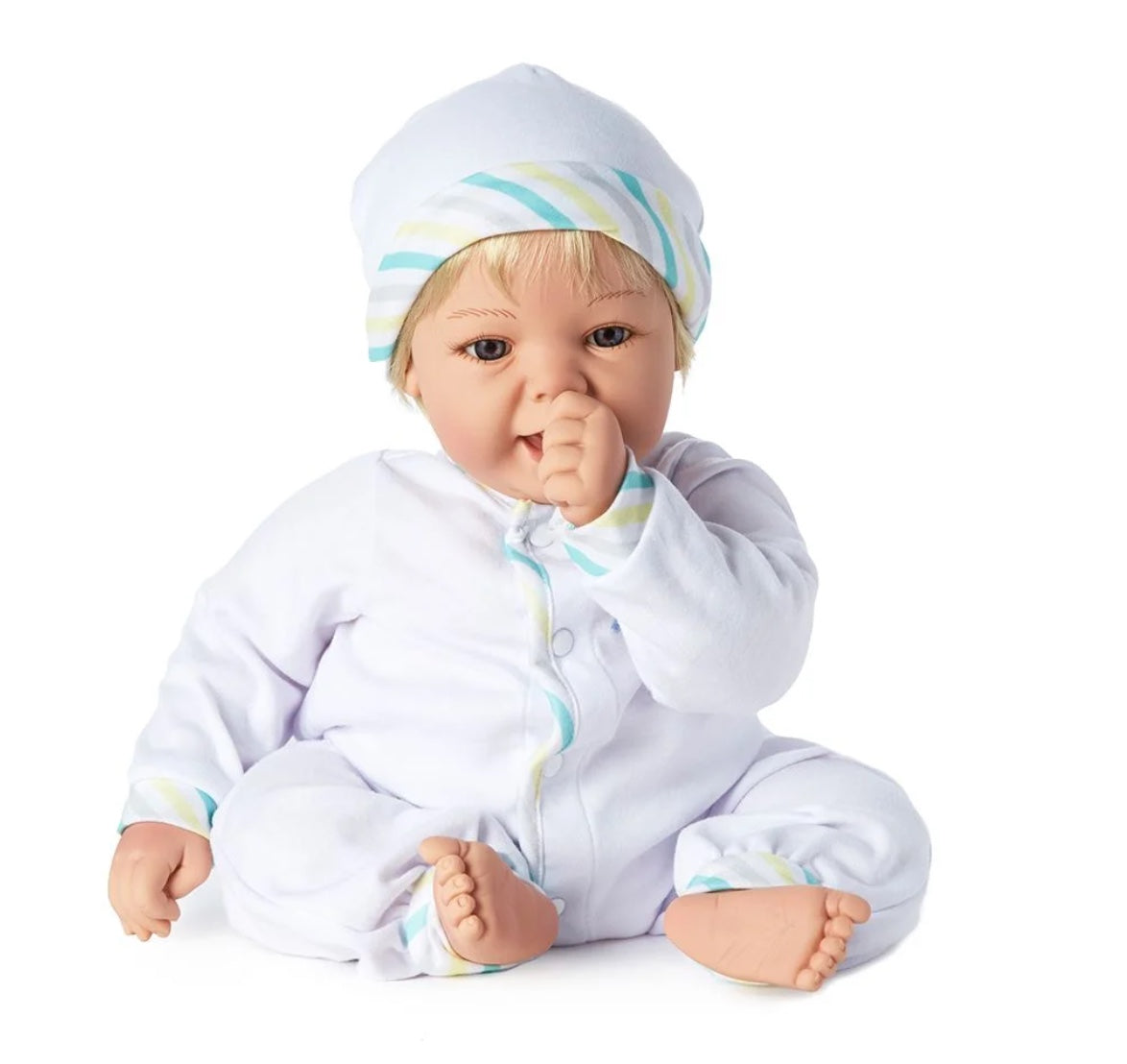Newborn Nursery Doll - Blonde Hair, Blue Eyes