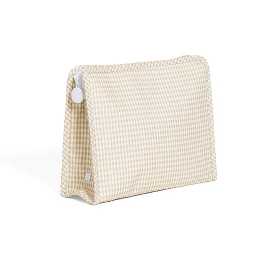 TRVL New Khaki Gingham Large Roadie