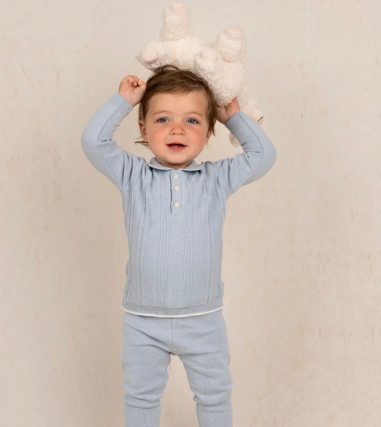 Vernon's Vertical Ribbed Knit Set