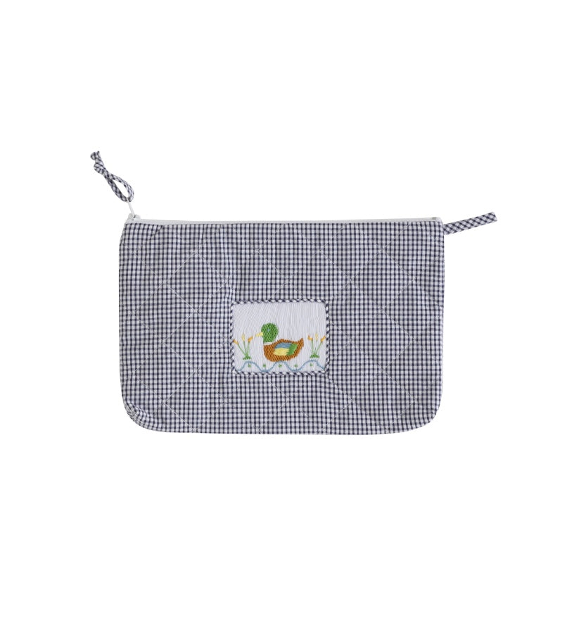 Smocked Mallard Bag