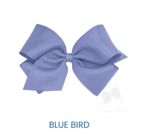 King Classic Grosgrain Hair Bow (plain wrap)
