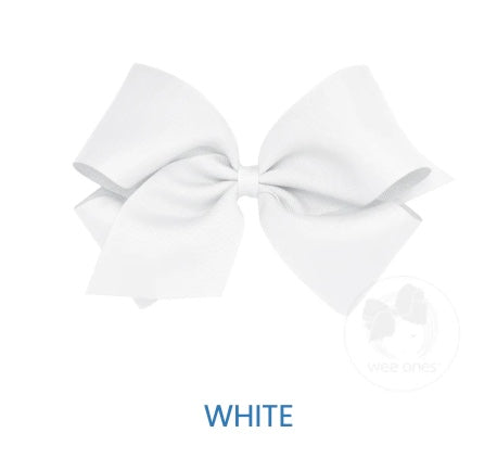 King Classic Grosgrain Hair Bow (plain wrap)