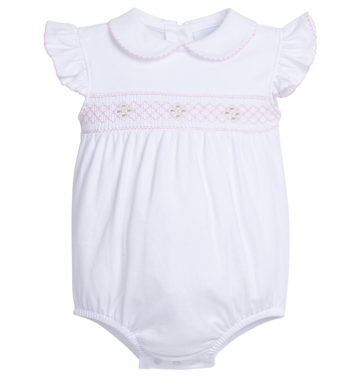 Everleigh's Angel Sleeve Smocked Bubble