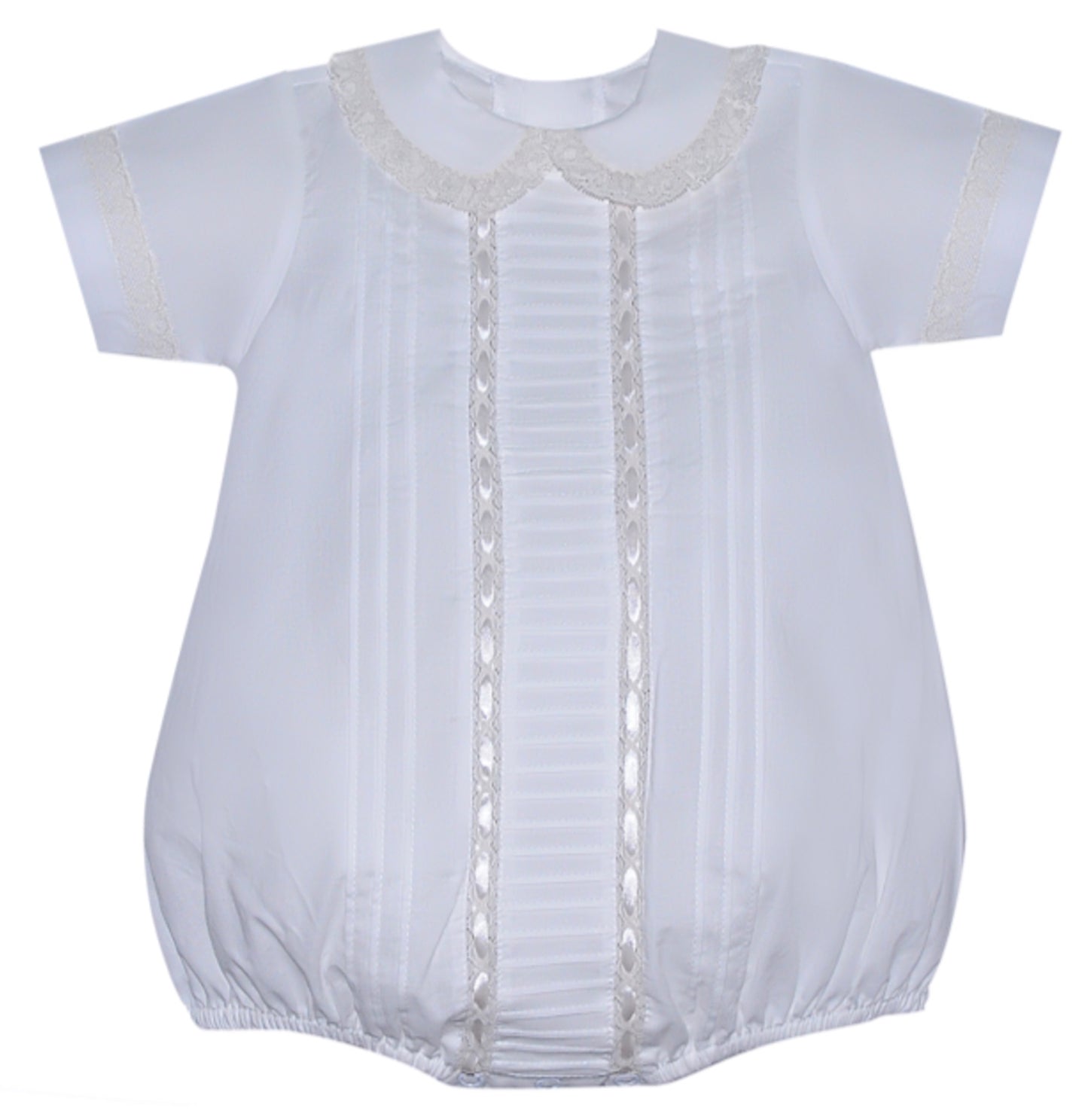 Davis White Lace Bubble