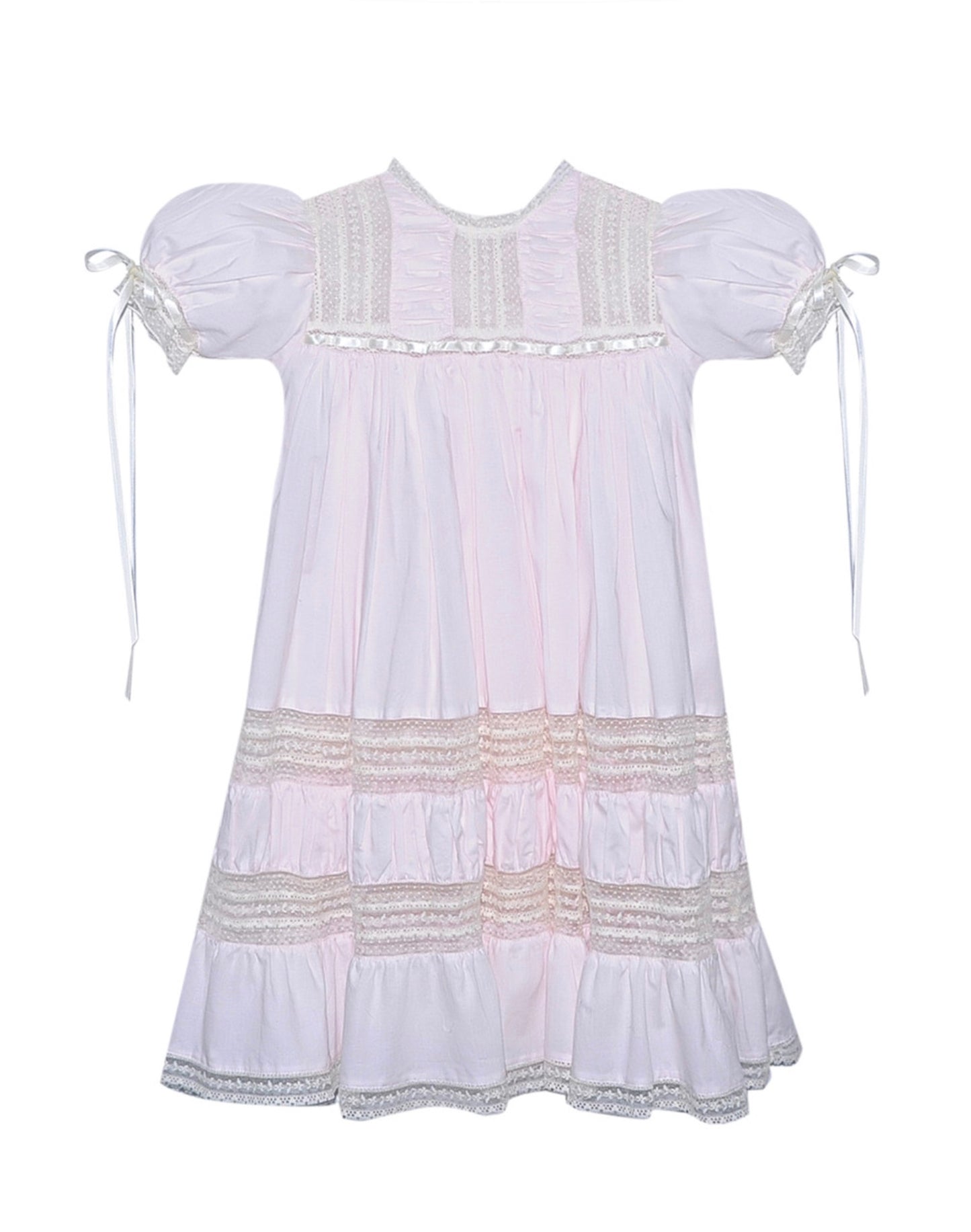 Mary Claire Pink Heirloom Dress