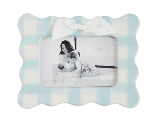 Blue Bow Frame Horizontal