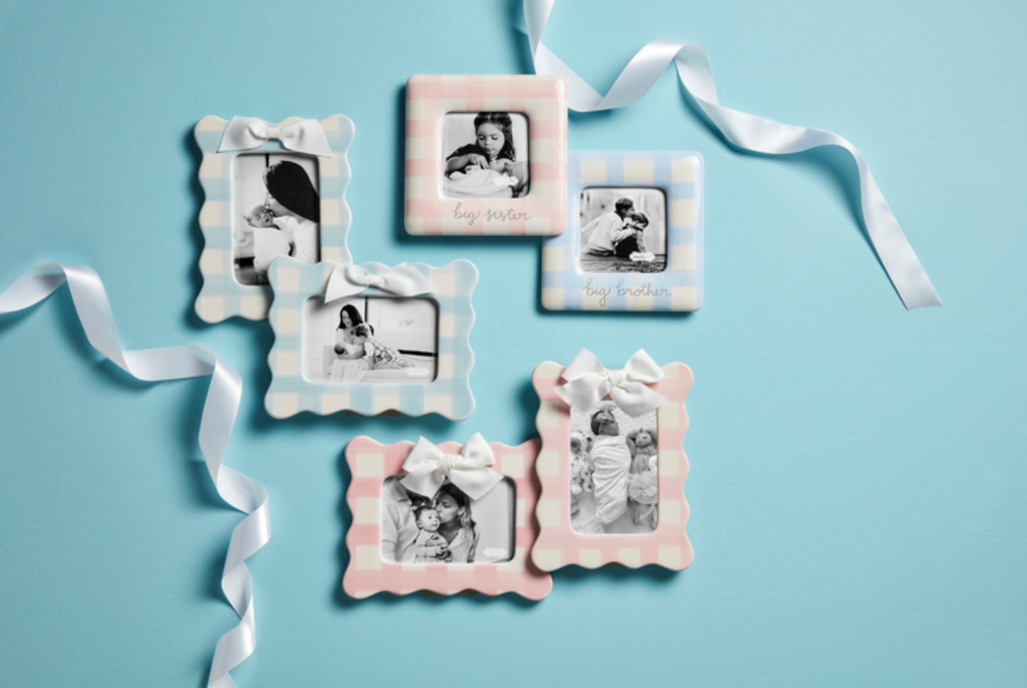 Blue Bow Frame Horizontal