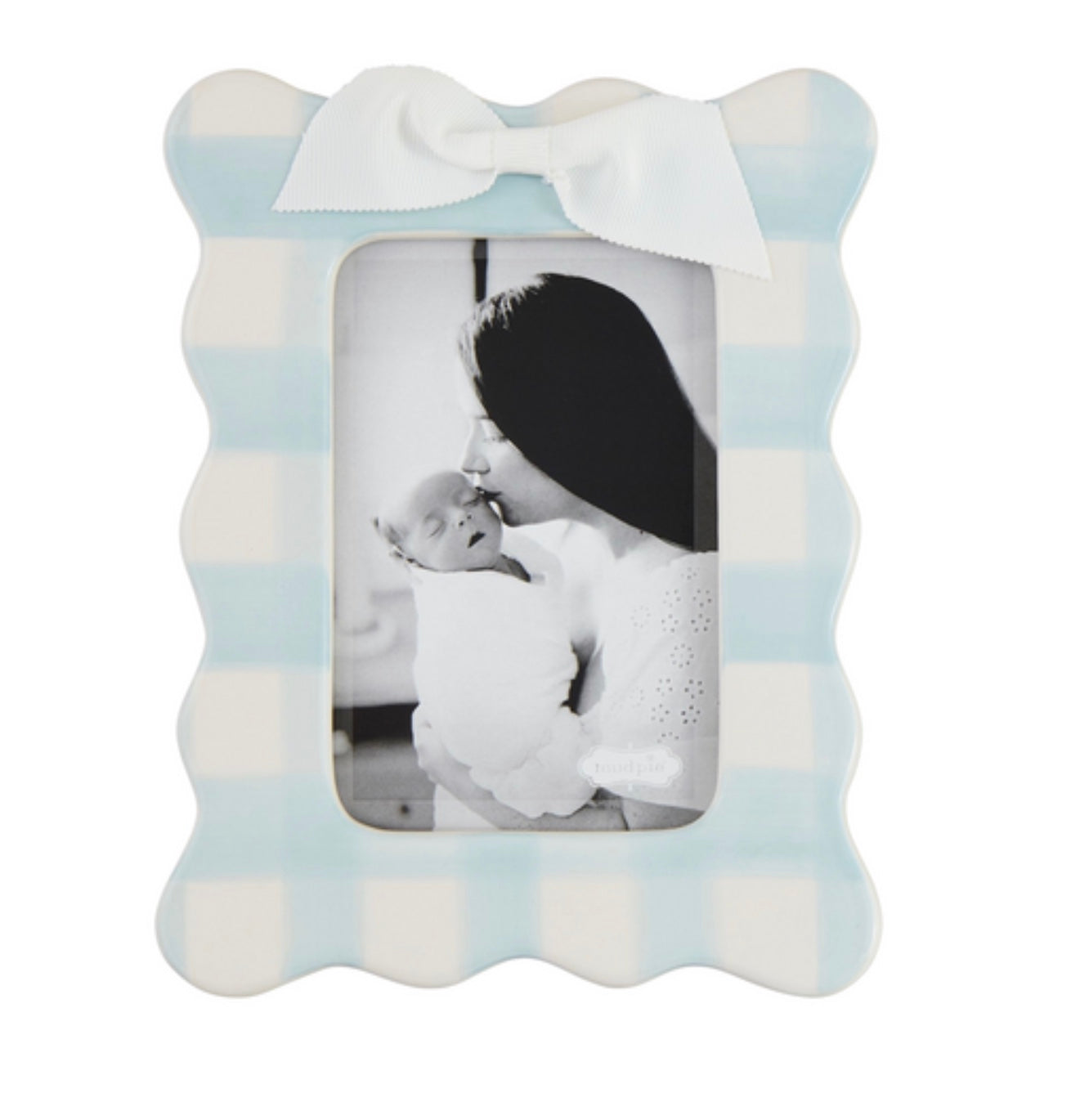 Blue Bow Frame Vertical