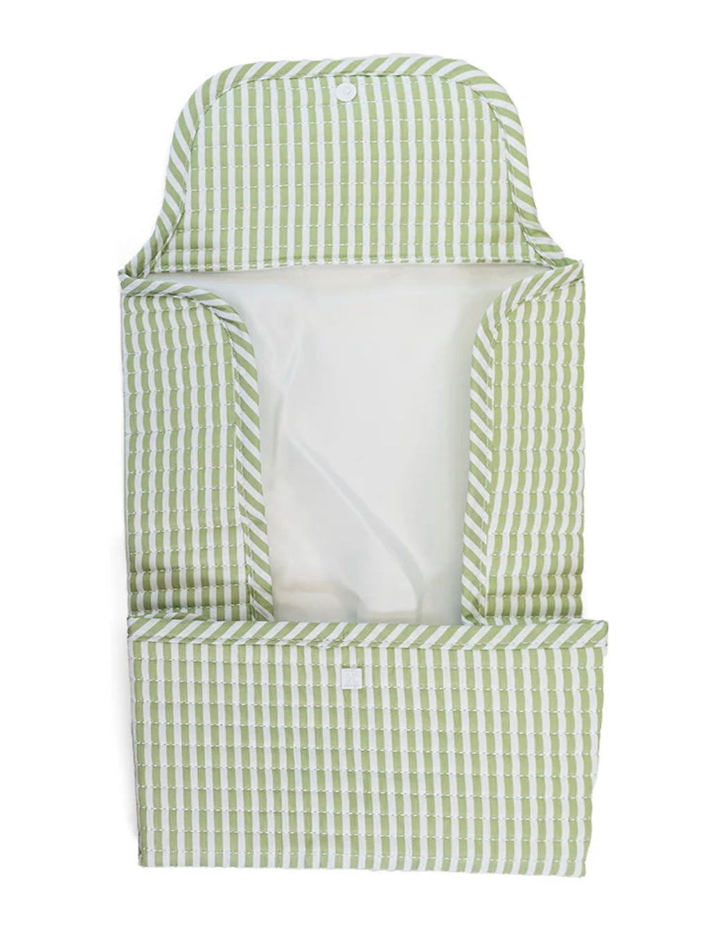 TRVL Quilted Stripe Sage Changing Mat
