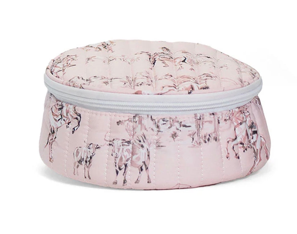 TRVL Quilted Jewel Case-Cowgirl