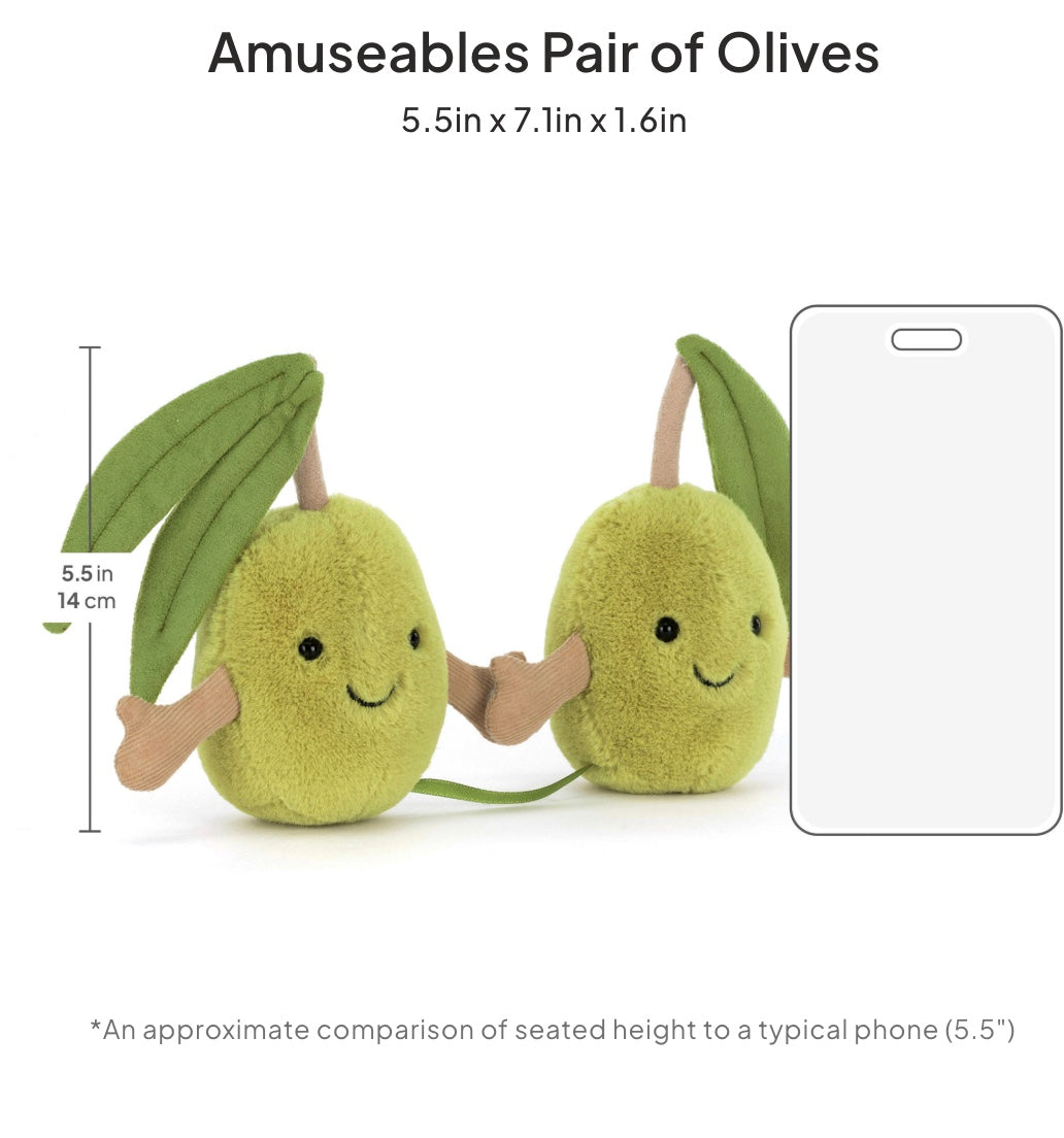 Amuseables Pair of Olives
