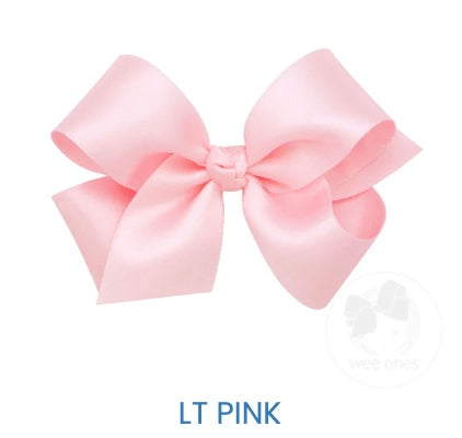 Small French Satin Bow