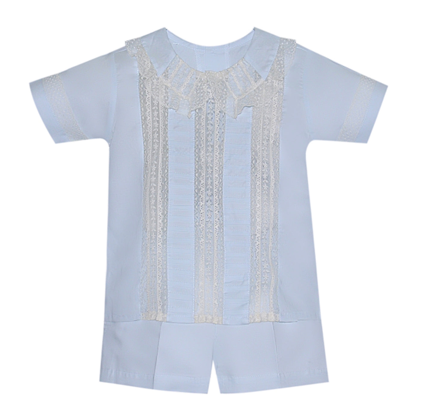 Bradford's Blue Shorts Set