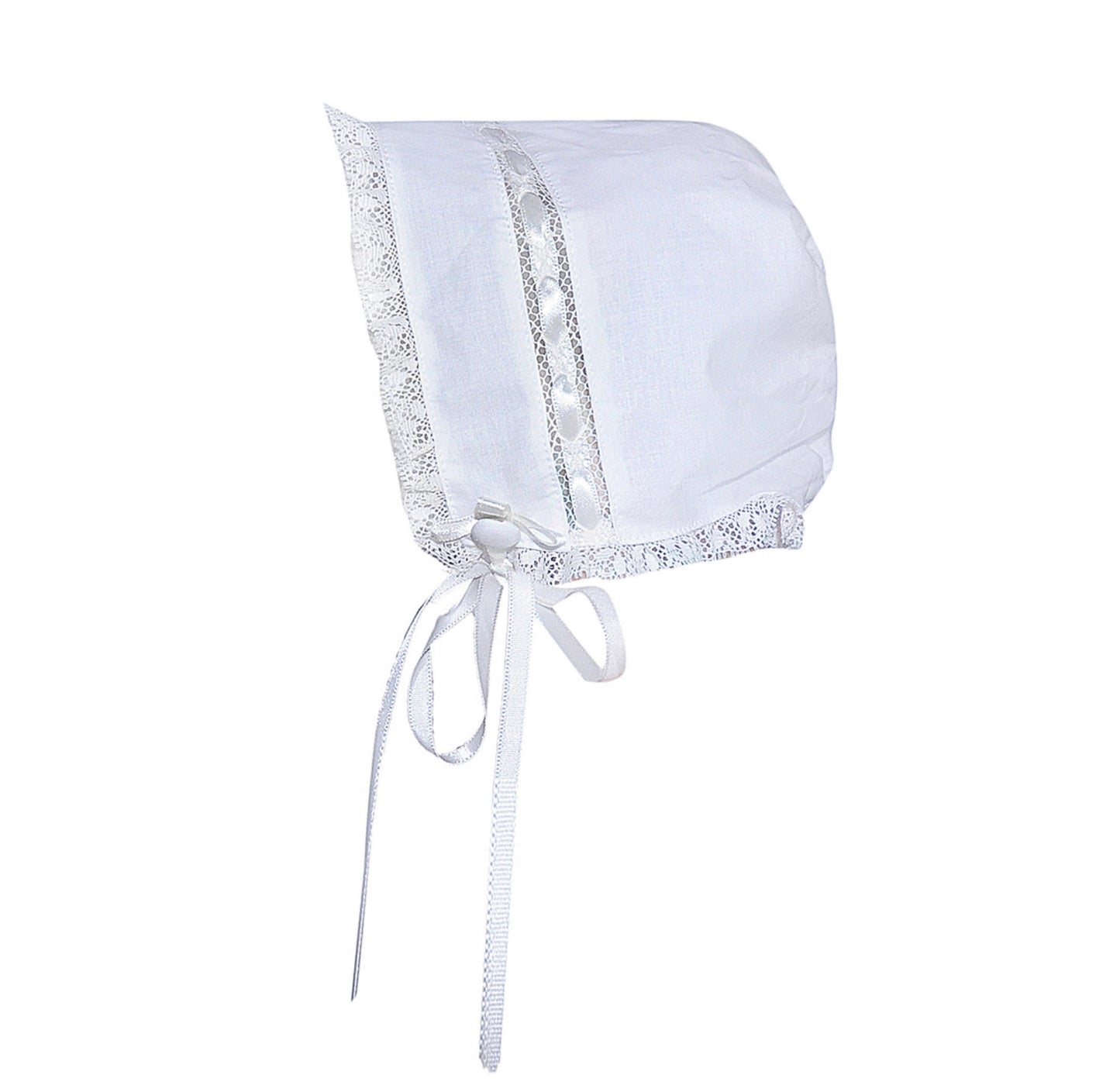 Carter Day Gown - White/Ecru