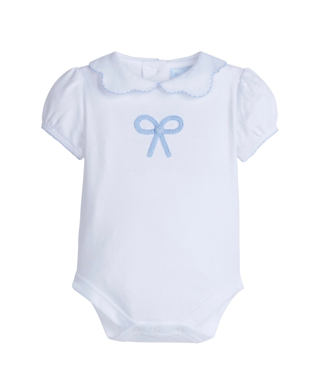 Lottie Blue Bow Bubble