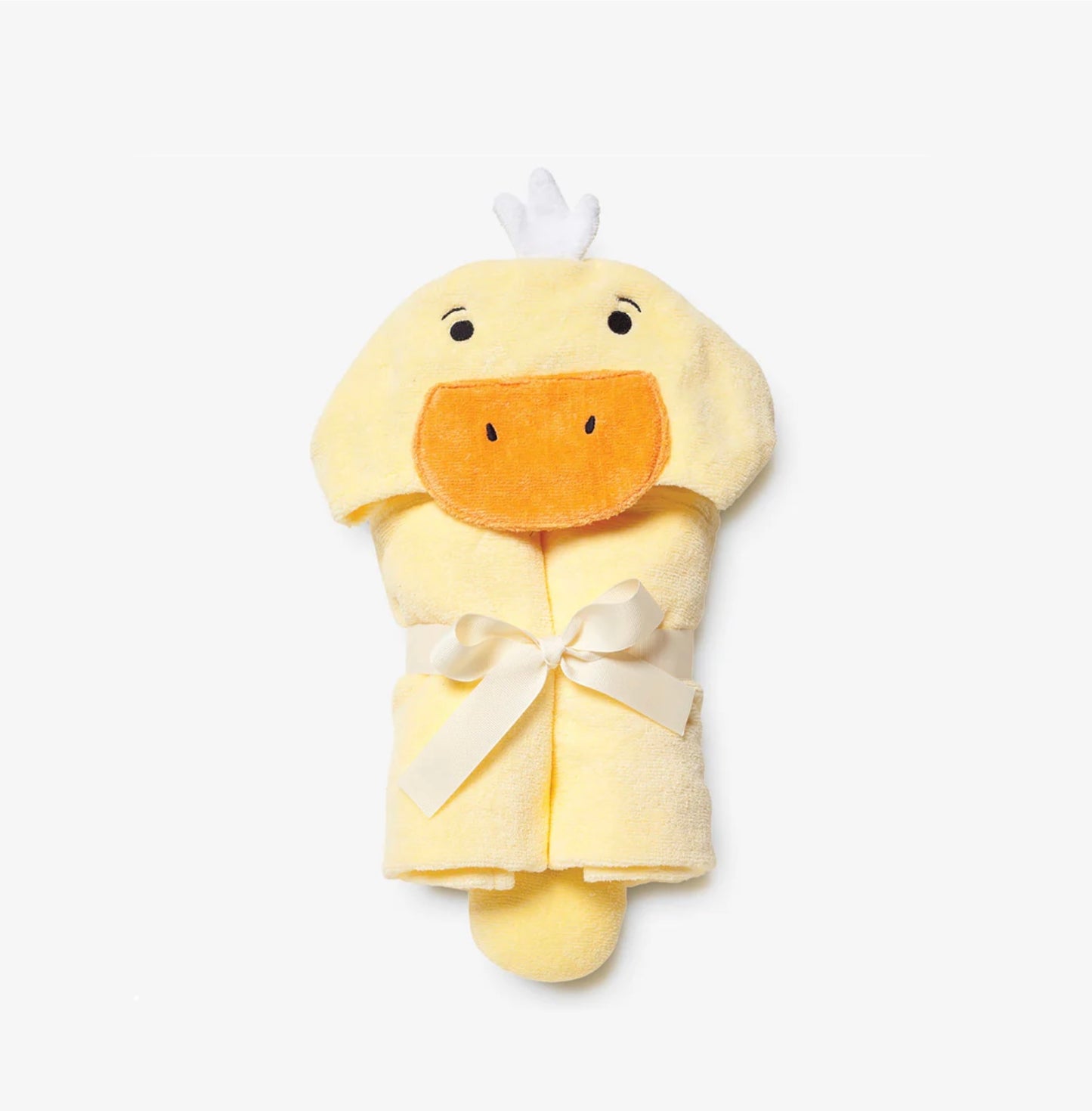Yellow Duckie Hooded Bath Towel