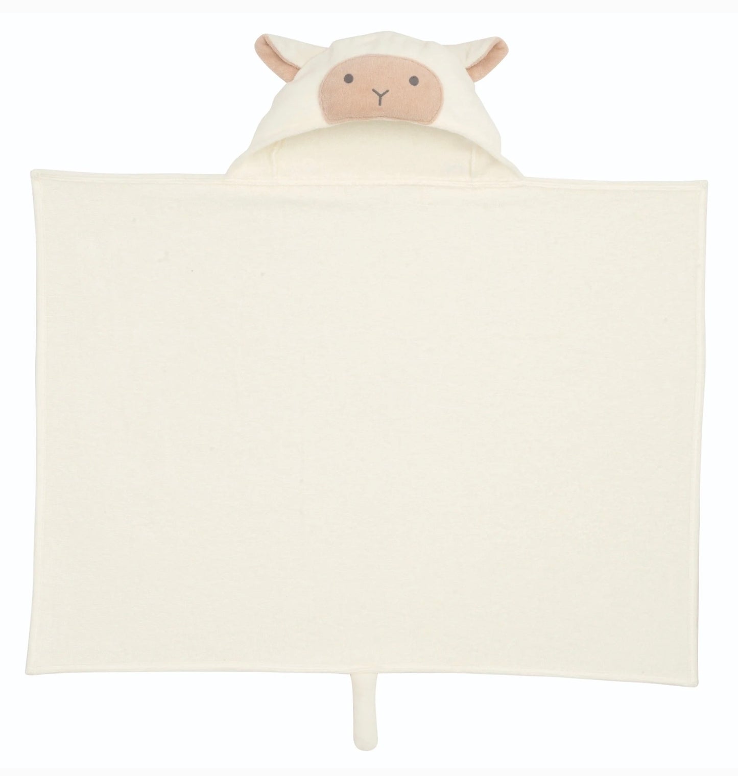 Cream Lambie Hooded Towel