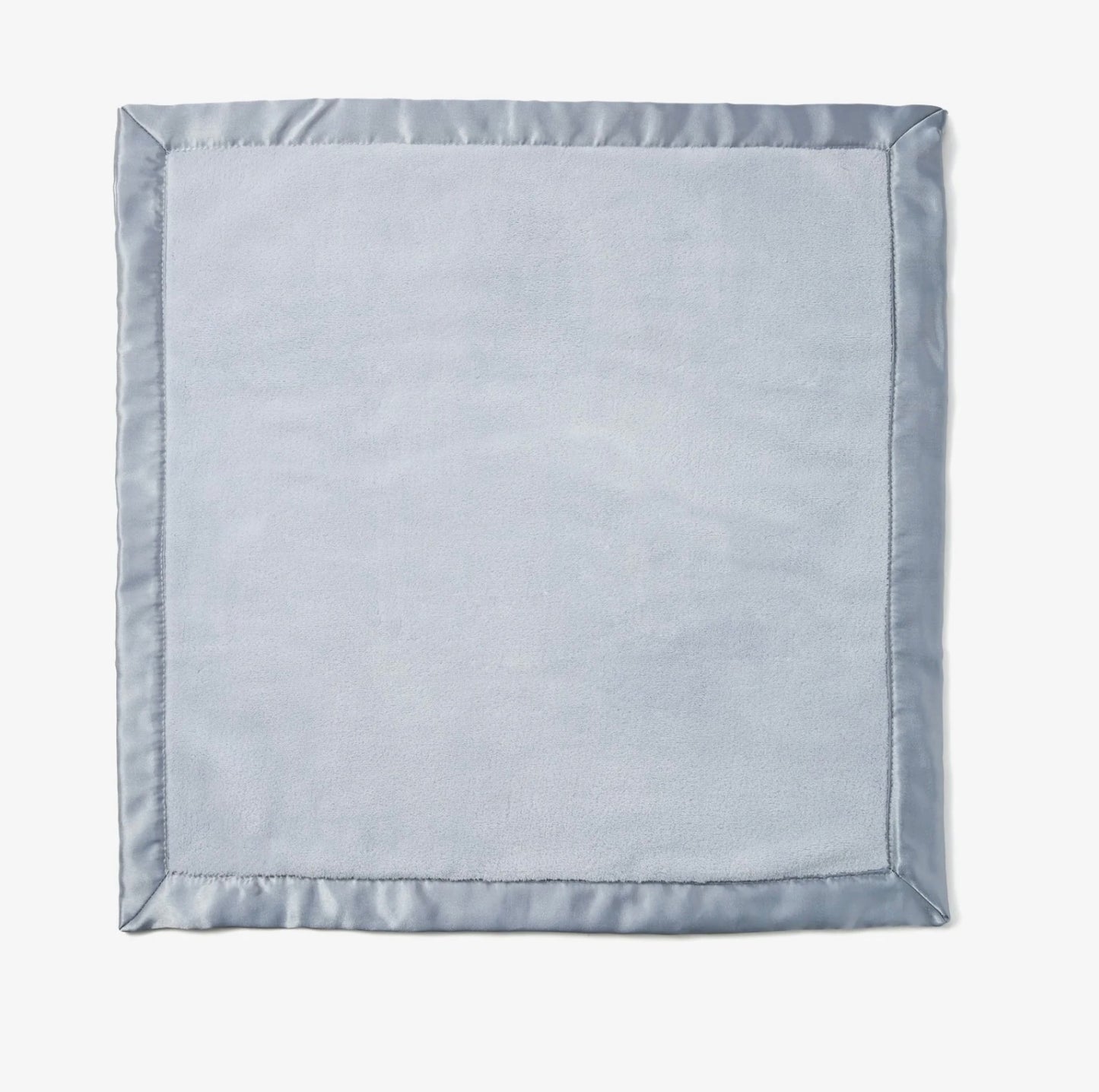 Blue Satin Black Tooorimmed Security Blanket