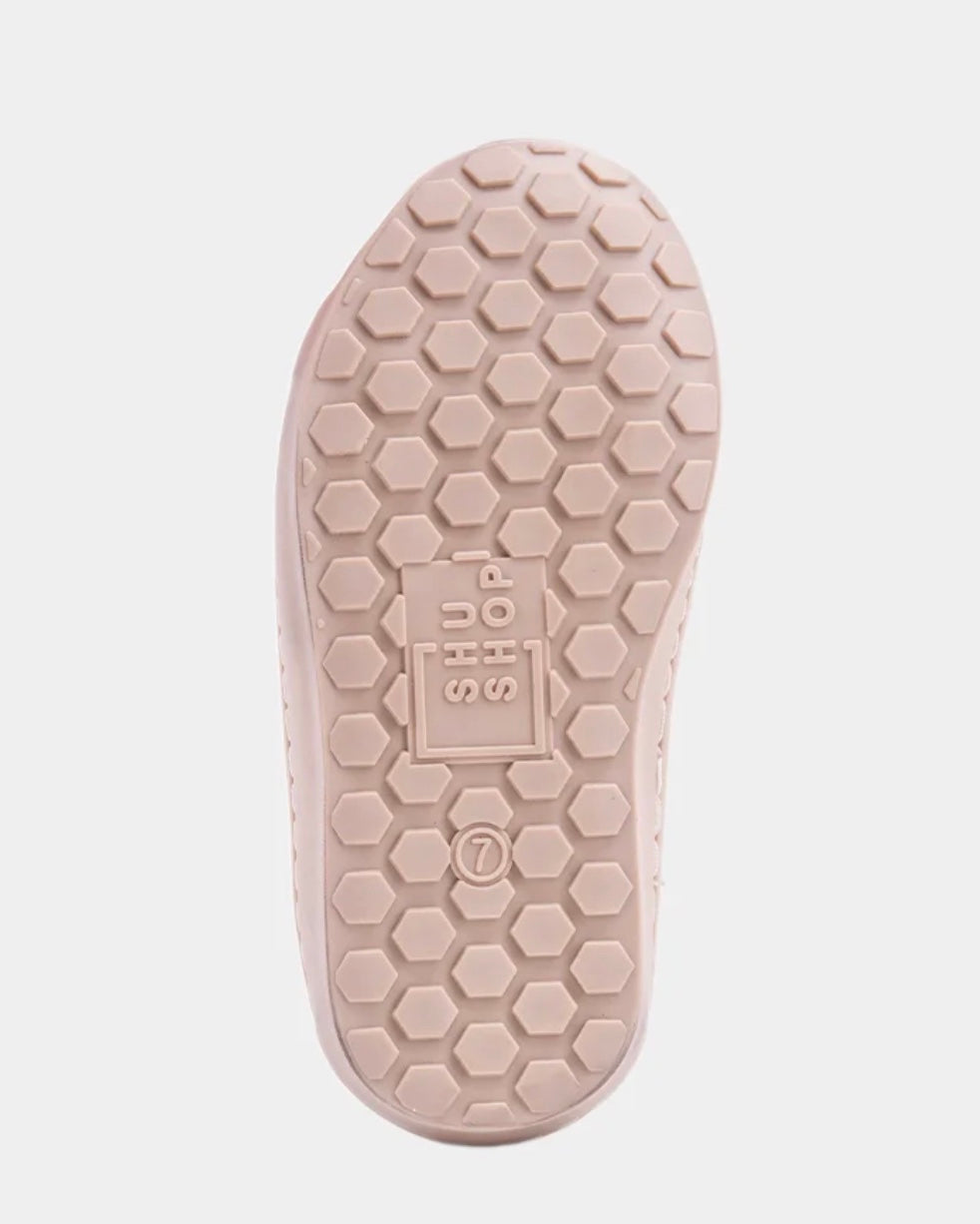 Paula Mini Metallic Pink Sneaker