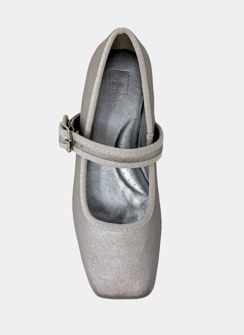 Adaline Mini Silver Mary Jane