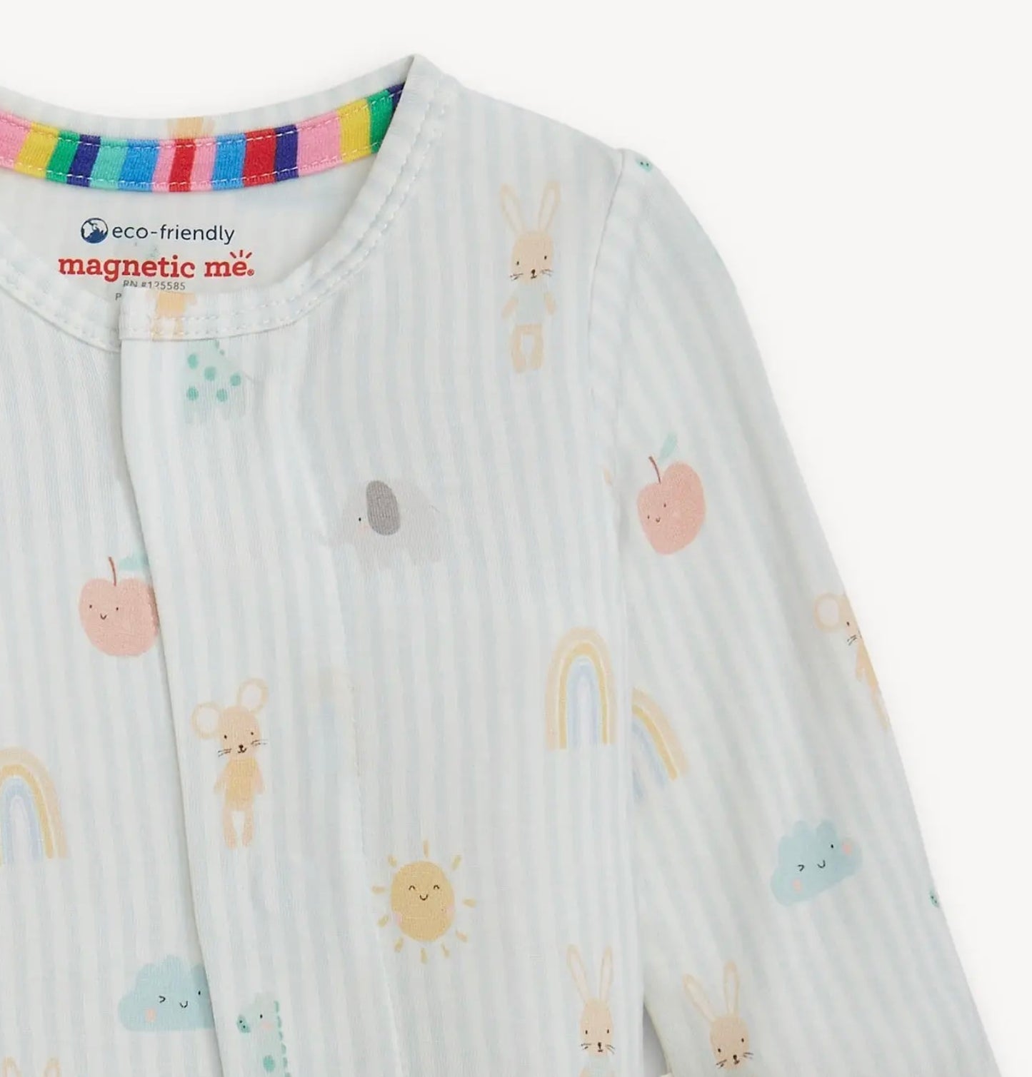 Lullaby Magnetic Footie Sky Blue