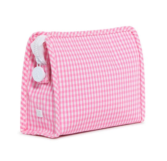 TRVL Pink Gingham Med Roadie