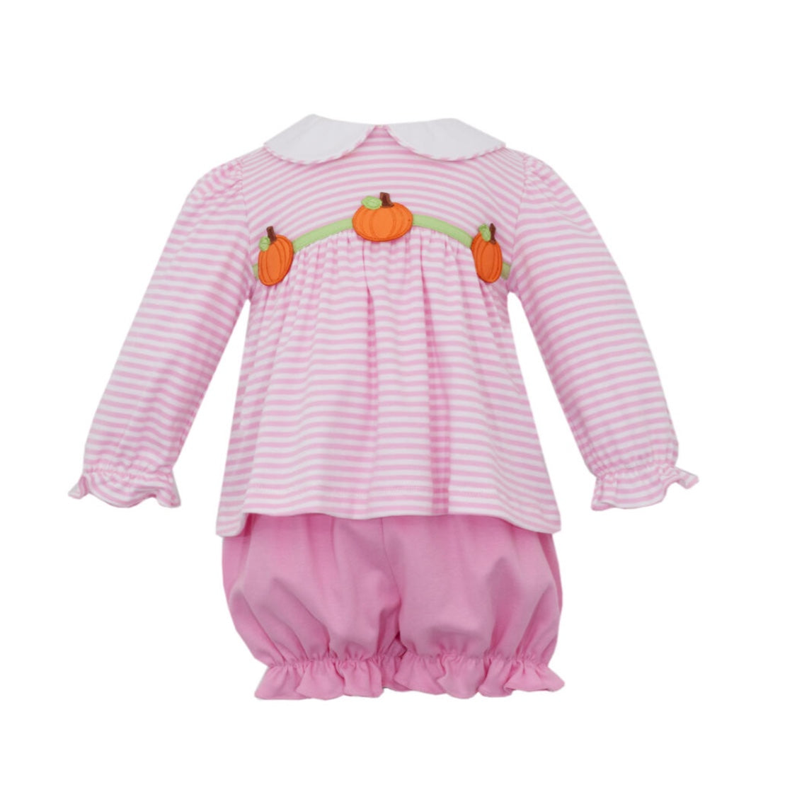 Claire Pumpkin Bloomer Set
