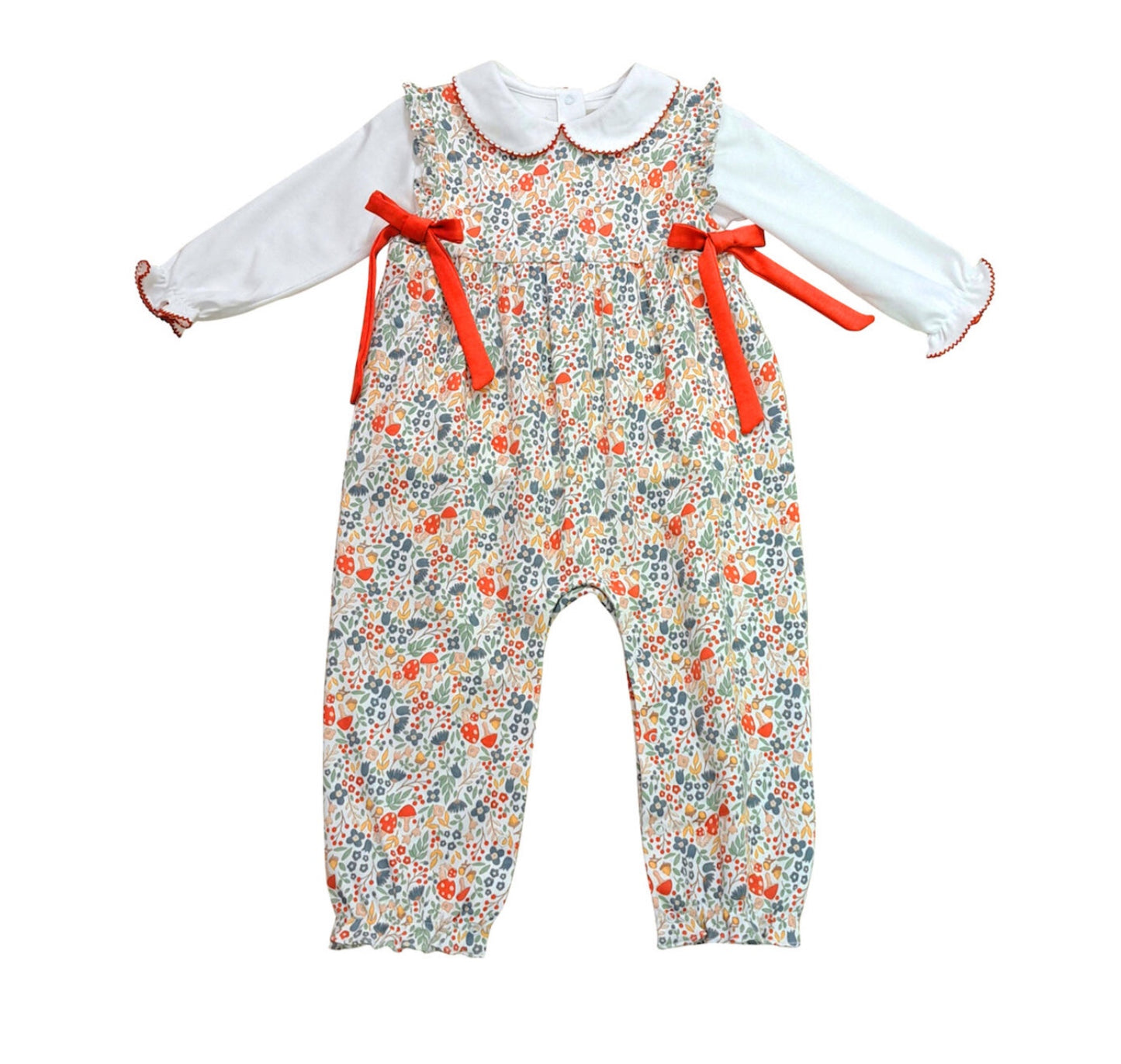 Audie Autumn Romper Set