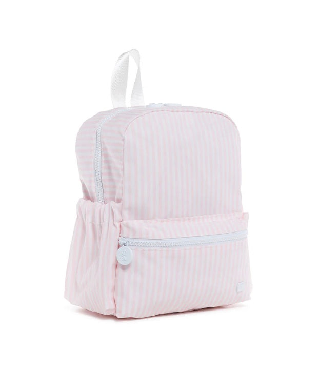 TRVL Pimlico Stripe Mini Backpack - Pink