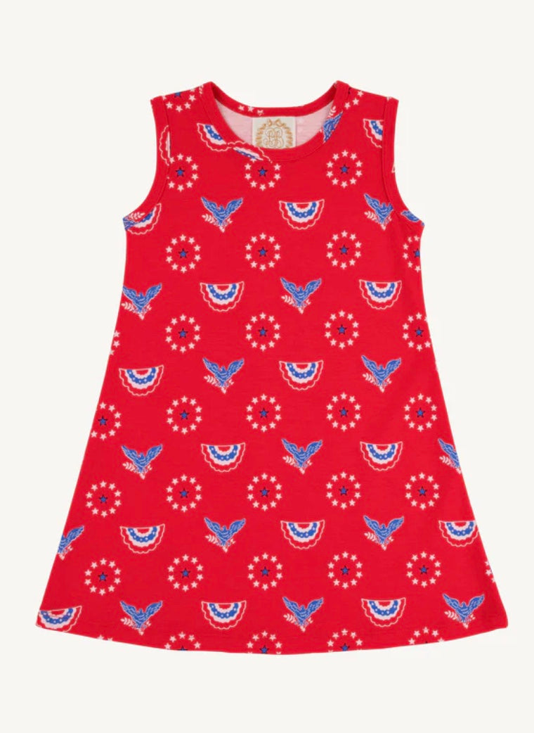 Sleeveless Polo Play Dress - Star