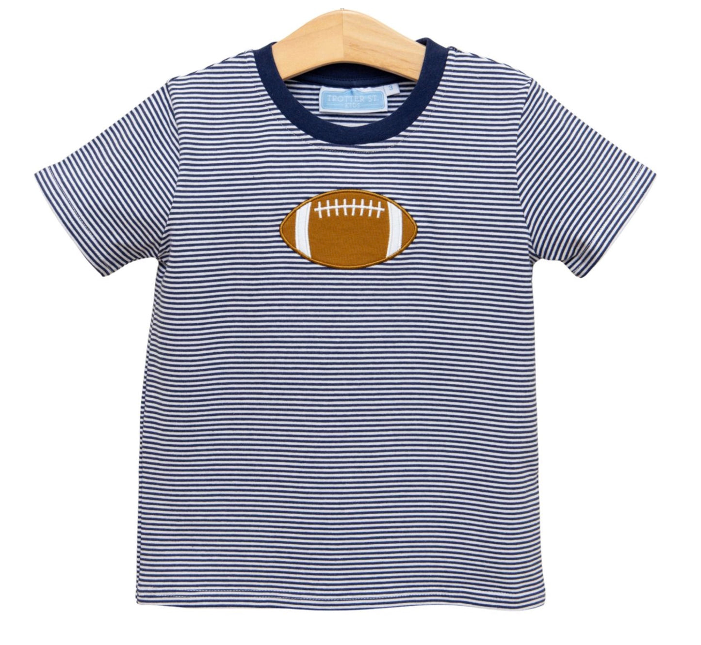 Navy Football Tee