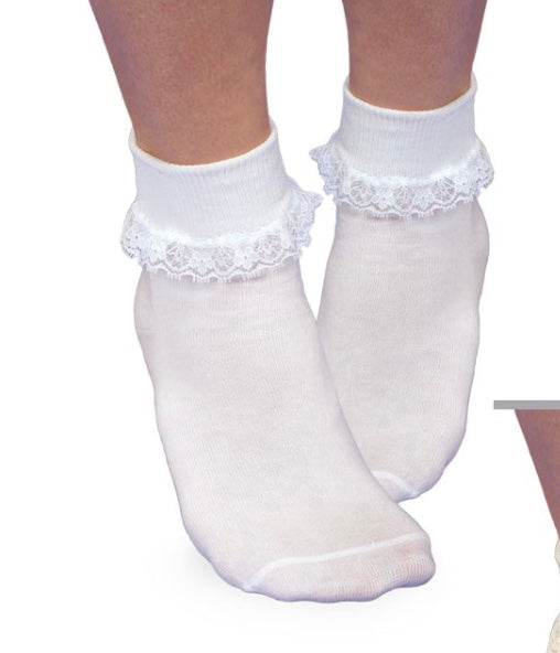White Lace Sock