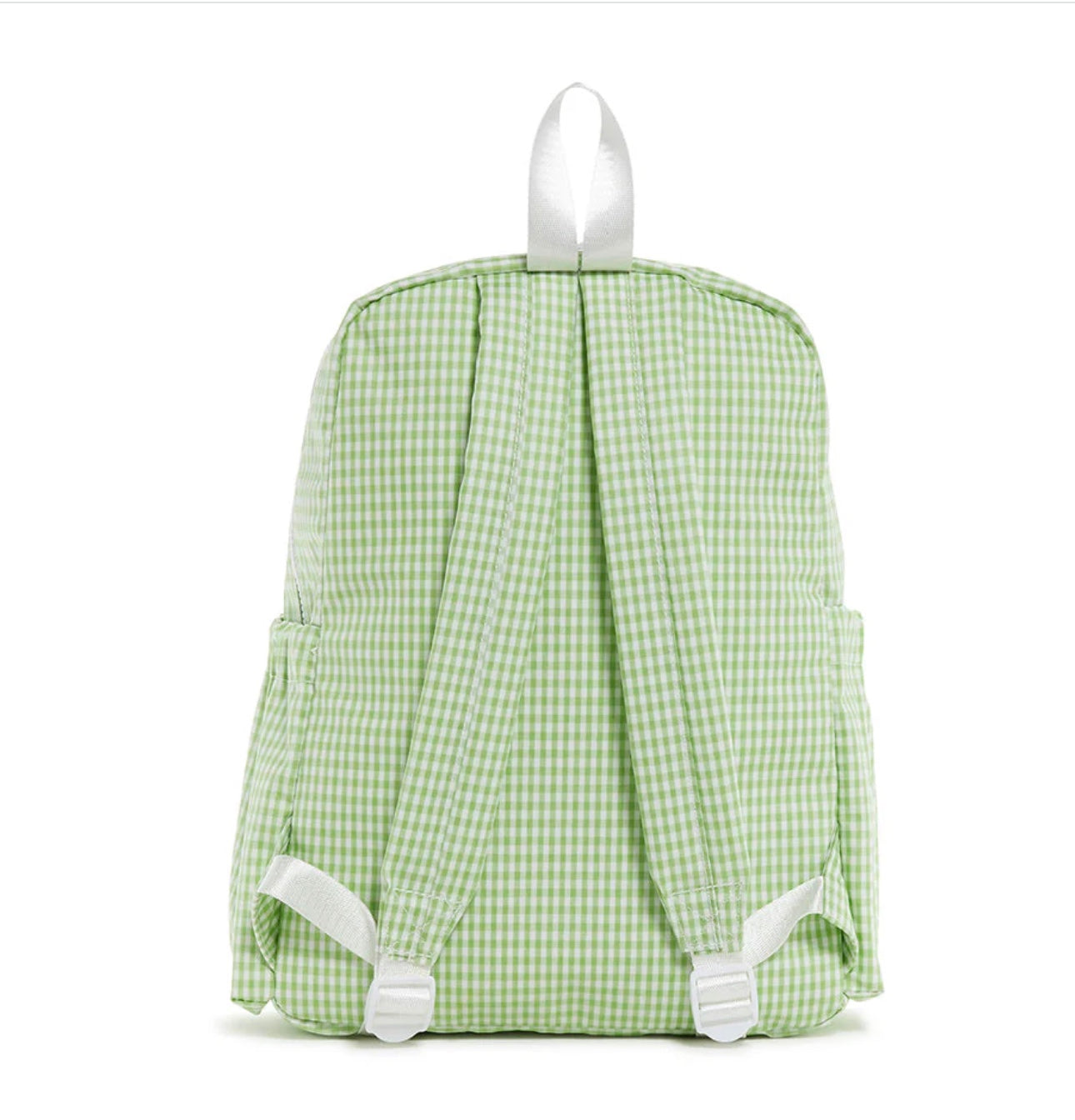 TRVL Leaf Gingham Check Backpack