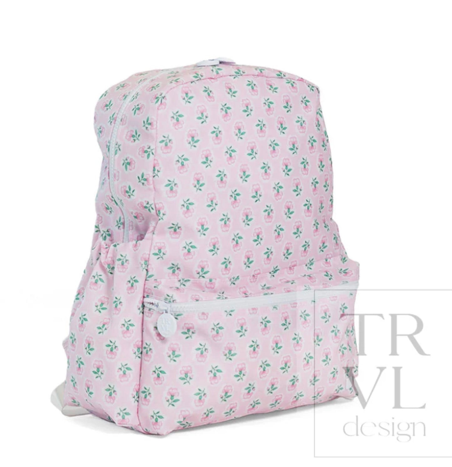 TRVL Petite Fleur Pink Backpack