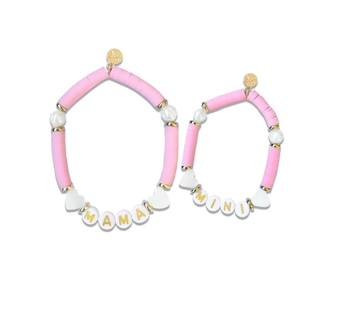 Mama & Mini Pink Bracelet Set