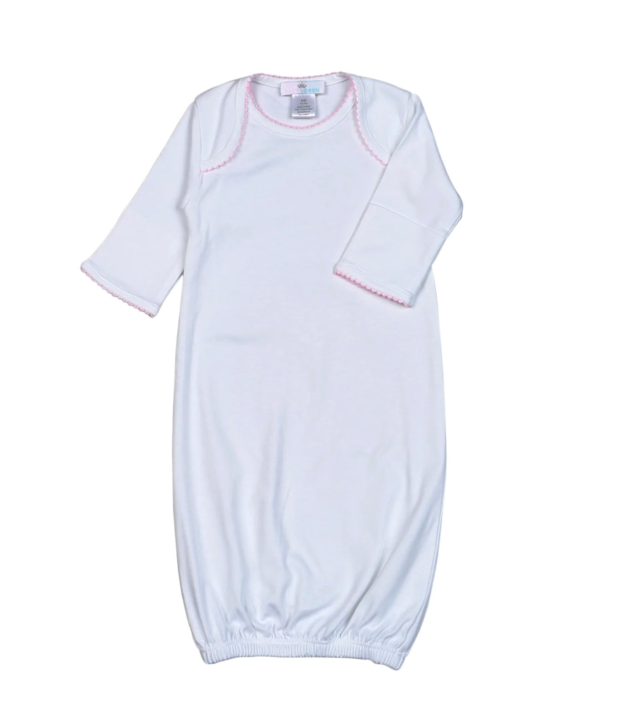 GiGi Gown -pink trim