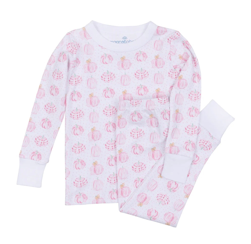 Precious Pumpkins Pajamas Pink