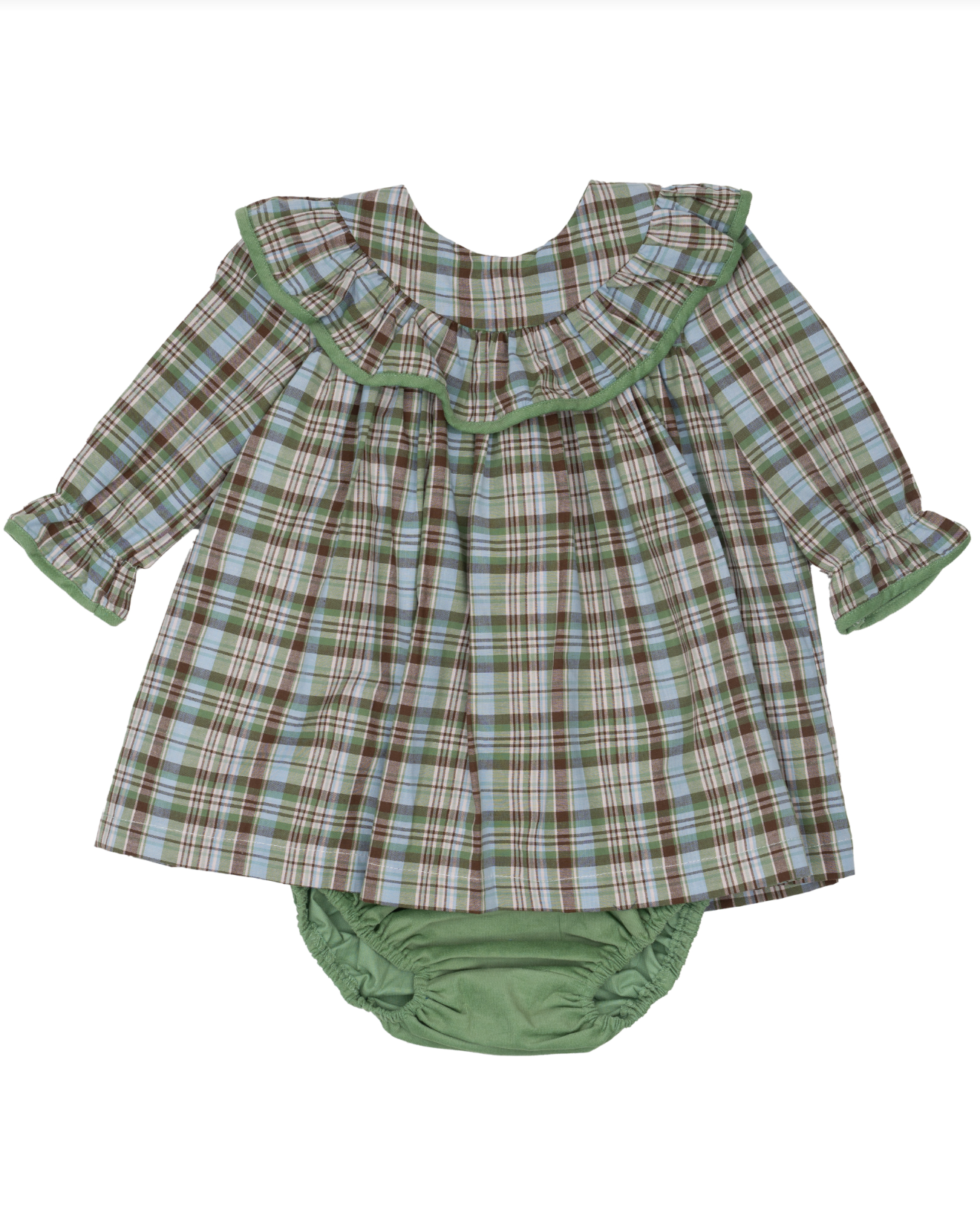Greenbriar Plaid Bloomer Set