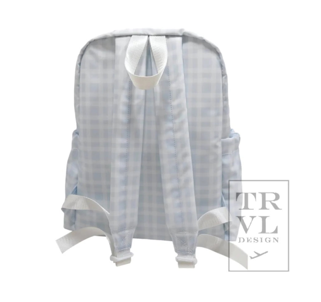 Pimlico Plaid Backpack - Blue