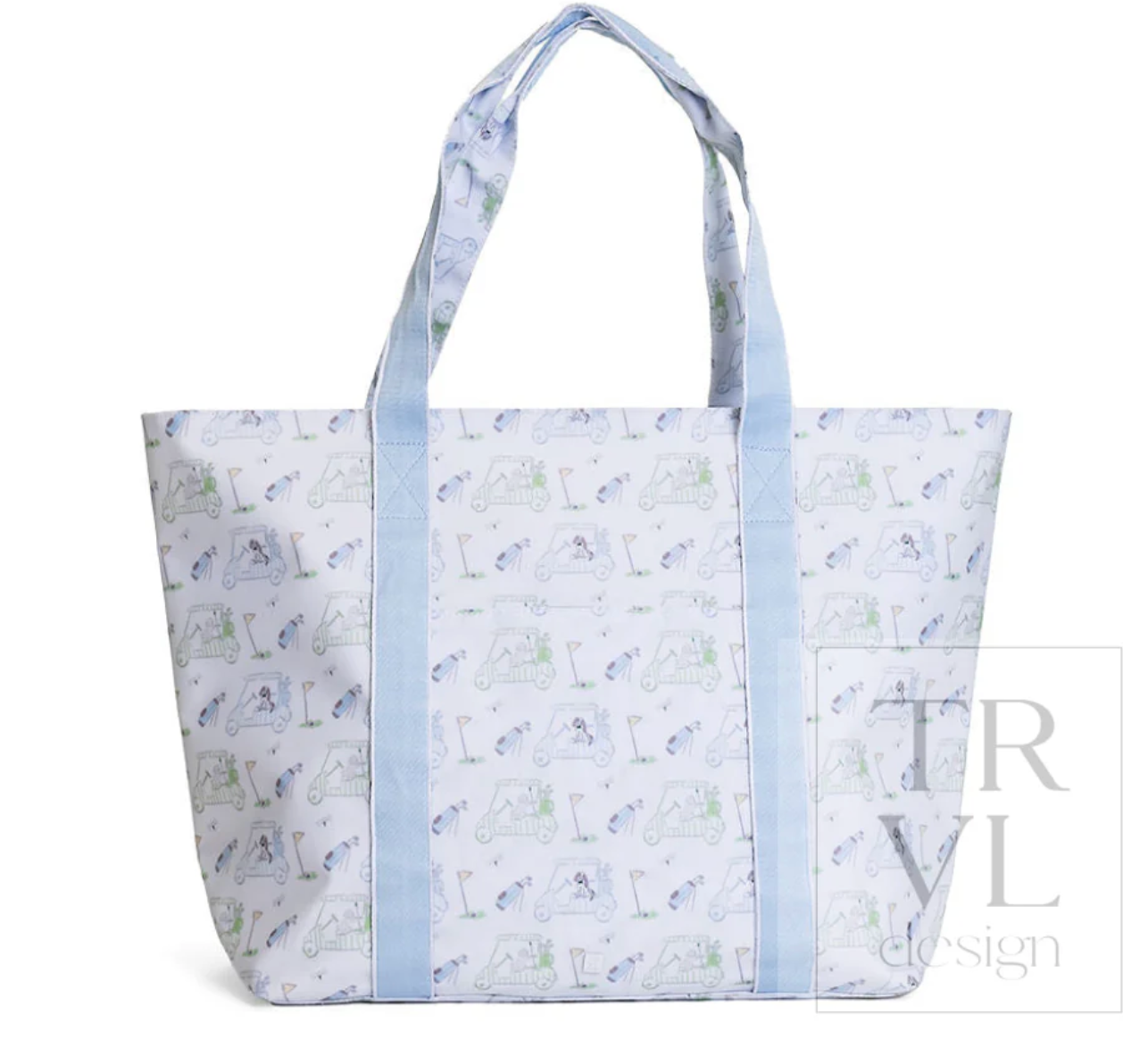 TRVL Putt Putt Blue Jumbo Tote