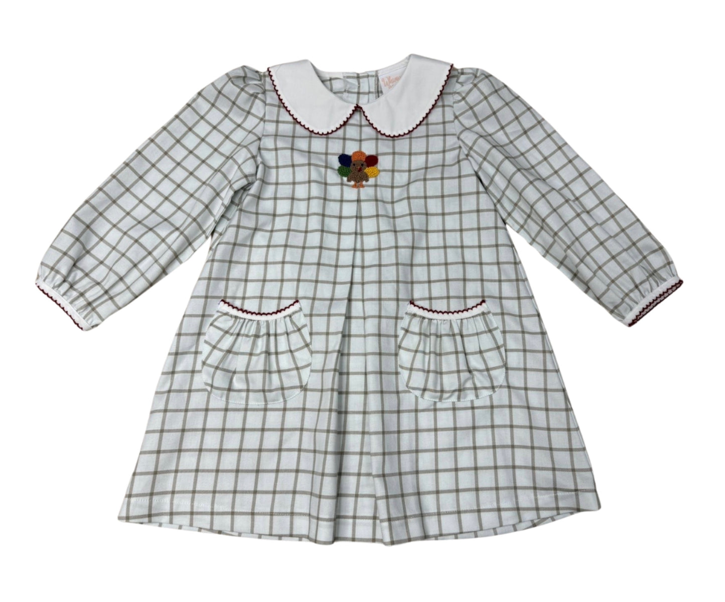 Turkey Time Plaid Dress